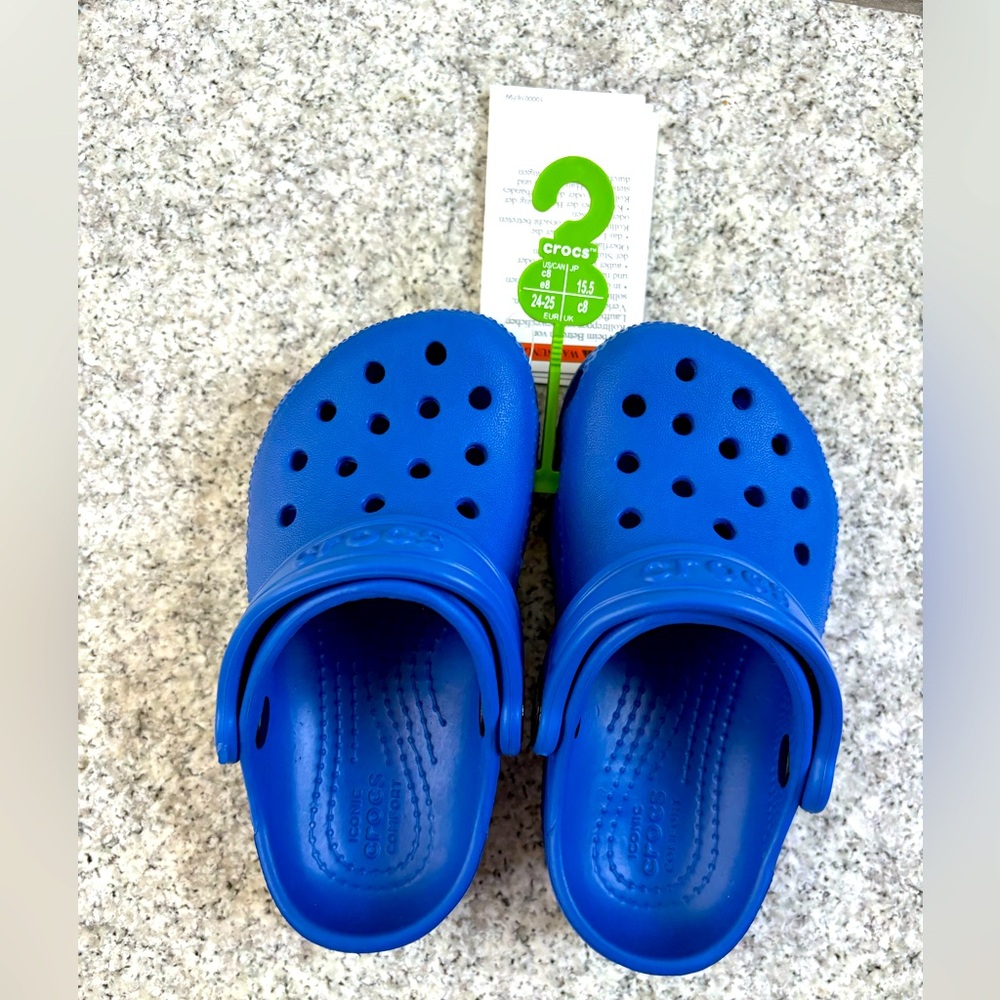 Crocs Classic Clog Cobalt - Toddler